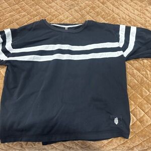 Free People Movement Black and white Top🖤 cute and comfy! 3/4 length sleeves